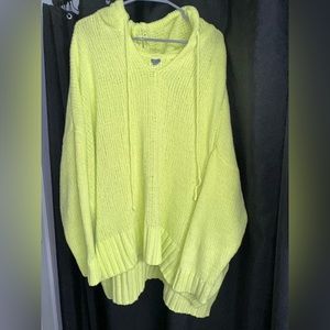 Neon yellow aerie xl oversized